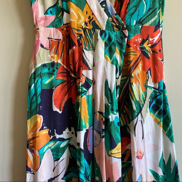 Zara Floral Print Dress - European Summer Vacation - Picture 9 of 12